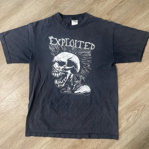 Vintage 80s exploited punk t grail